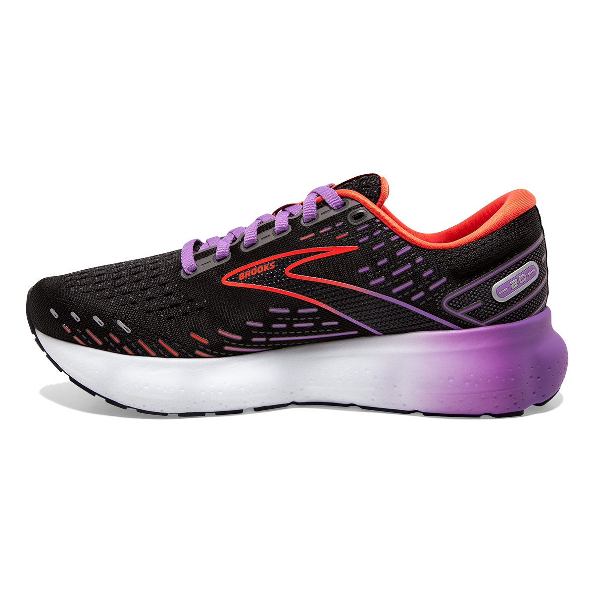 Brooks Glycerin 20 - Black - Bellflower - Fiesta