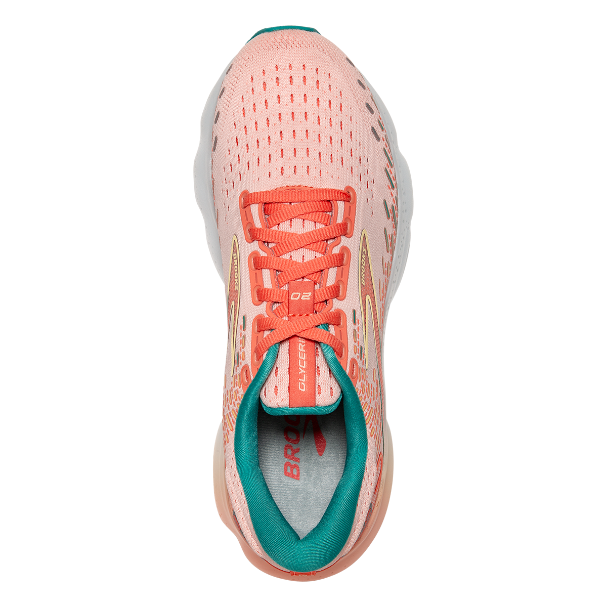 Brooks Glycerin 20 - Tropical Peach - Fusion Coral - Latigo Bay