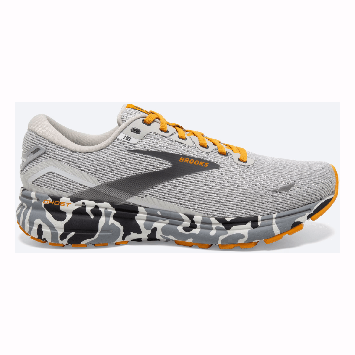 Brooks Ghost 15 - Blanc - Grey - Sunflower
