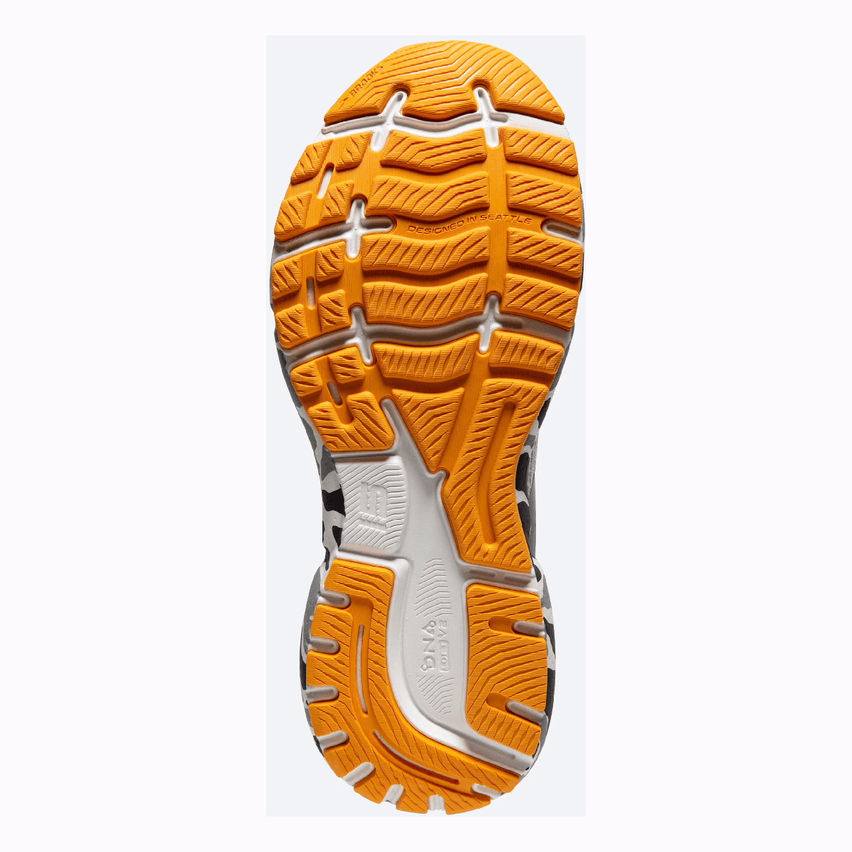 Brooks Ghost 15 - Blanc - Grey - Sunflower