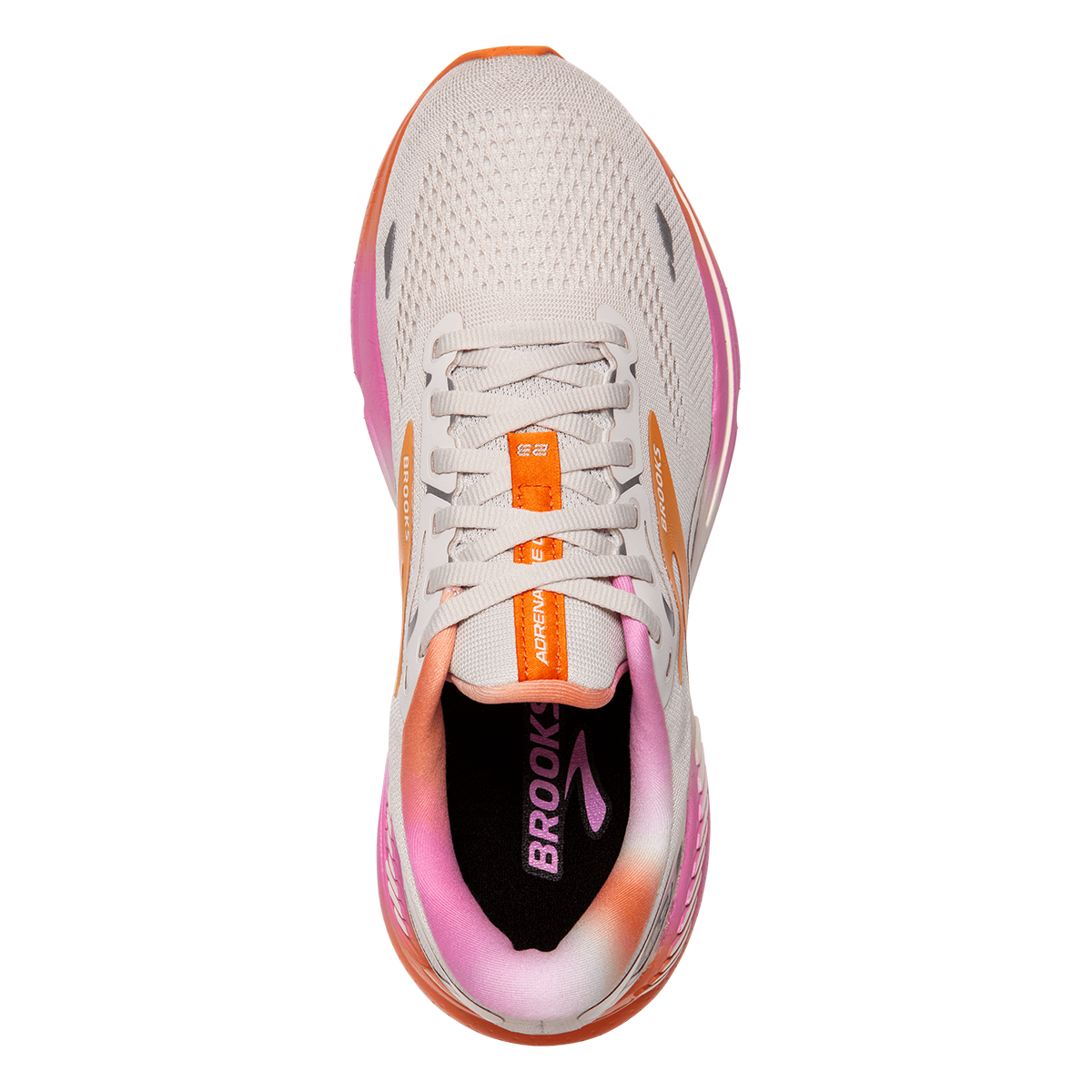 Brooks Adrenaline GTS 23 - White Sand - Sunset - Fuchsia