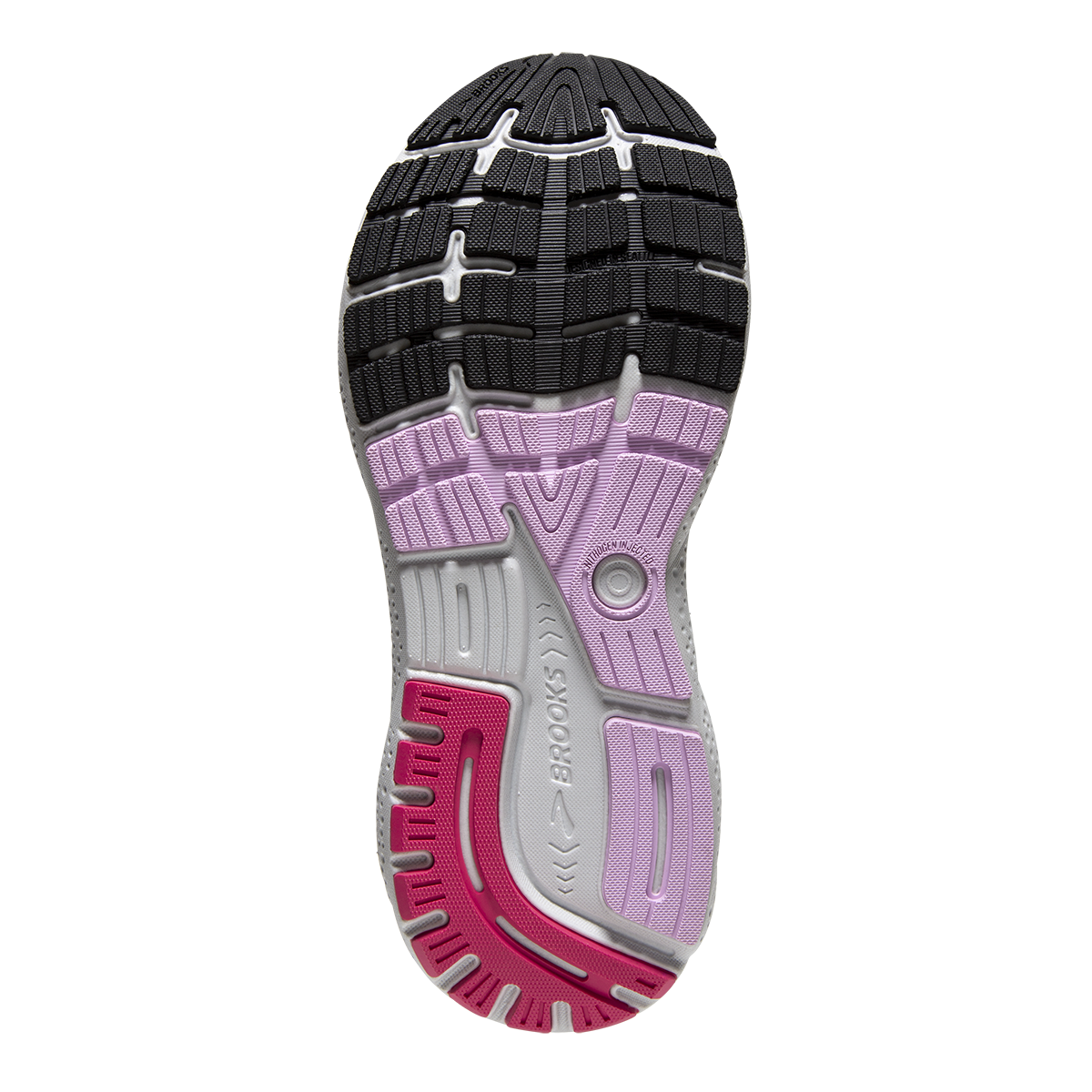 Brooks Ghost 16 - Black - Ebony - Raspberry