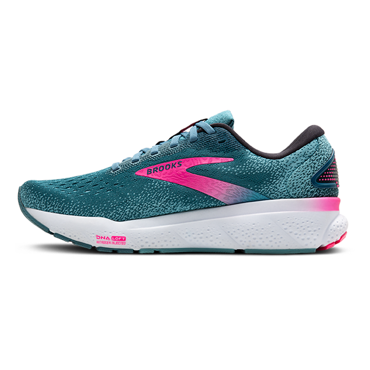 Brooks Ghost 16 - Blue - Pink - Moroccan Blue