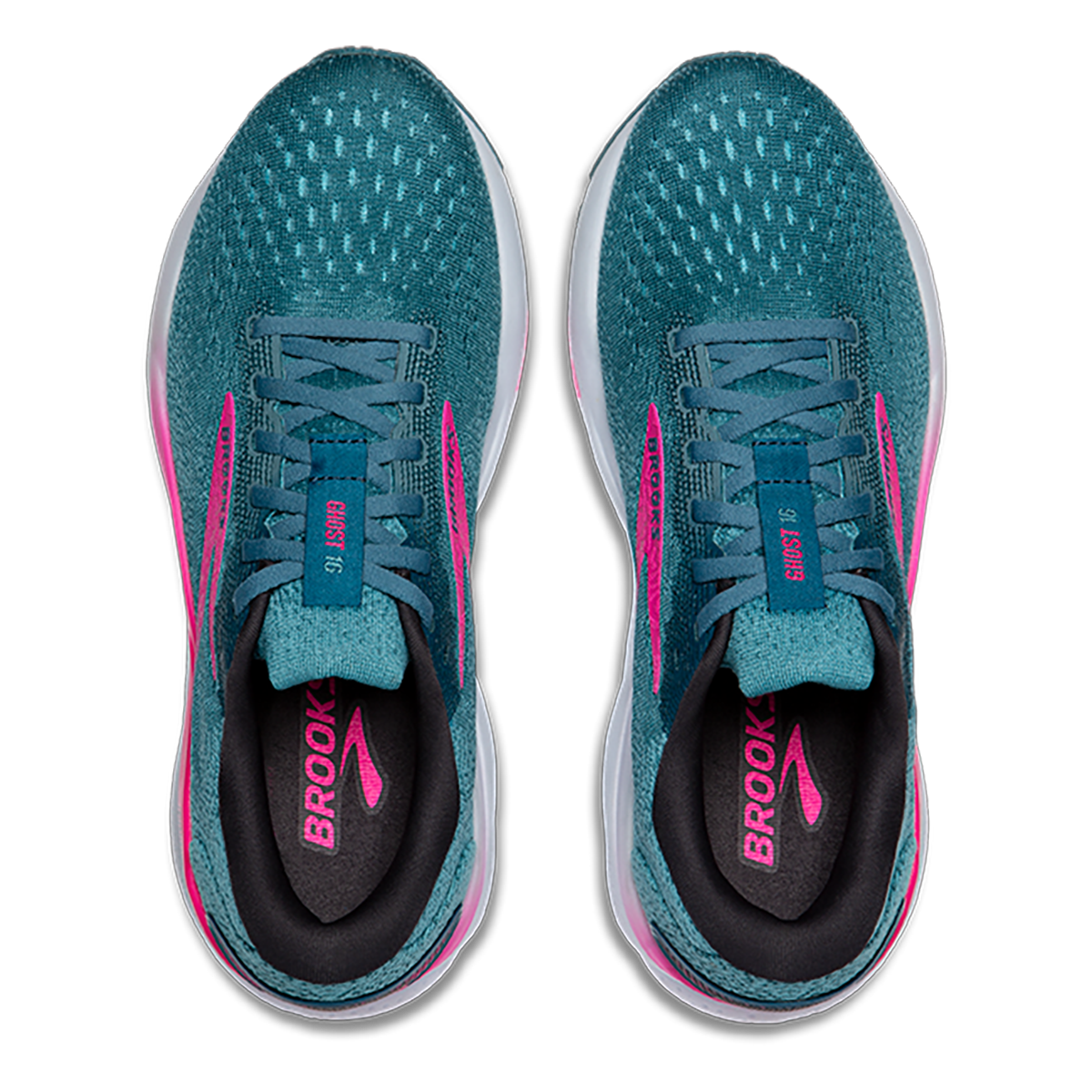 Brooks Ghost 16 - Blue - Pink - Moroccan Blue