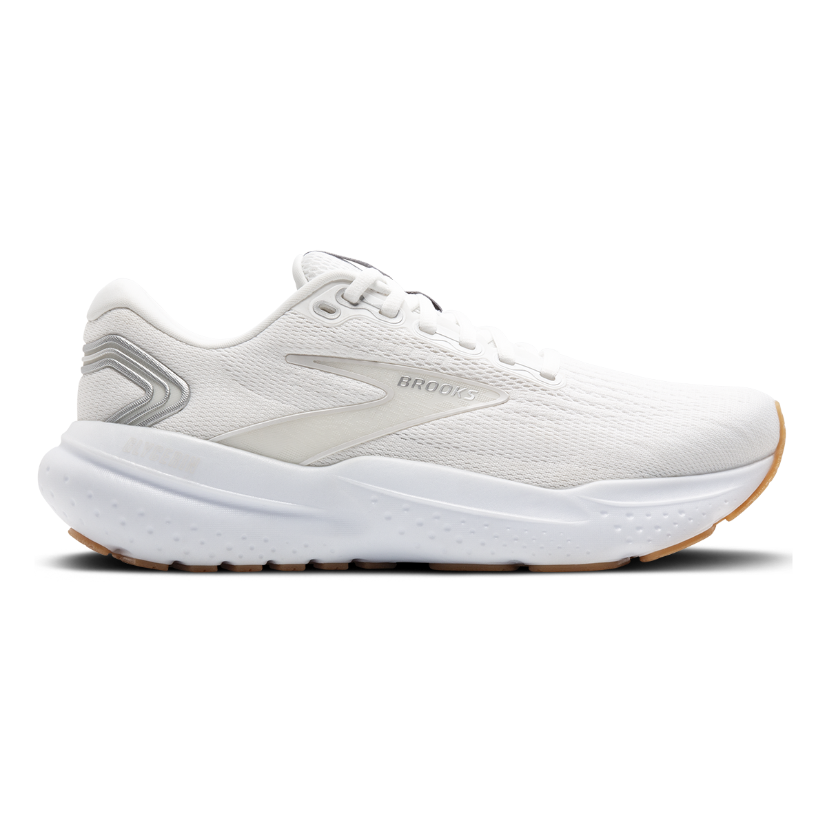 Brooks Glycerin 21 - White - Silver - Biscuit
