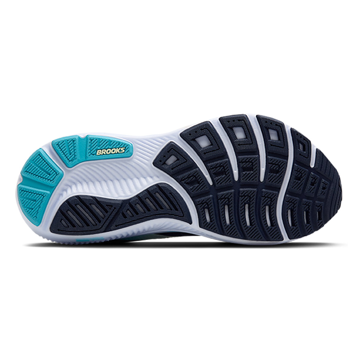 Brooks Ghost 17 Navy - Green - Turquoise