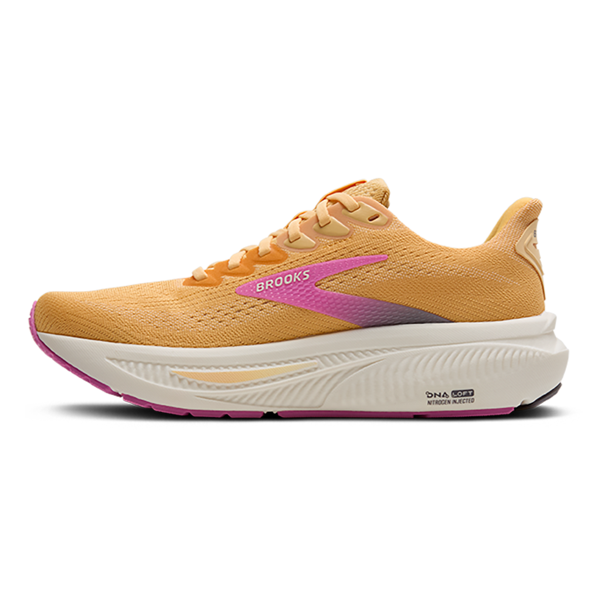 Brooks Ghost 17 Apricot - Grey - Pink