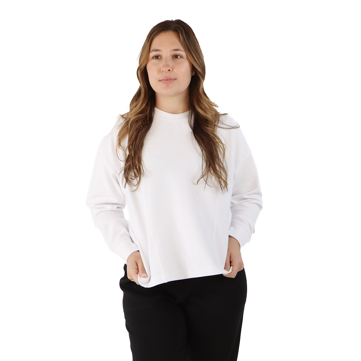 F2R Ottoman Rib Long Sleeve Top