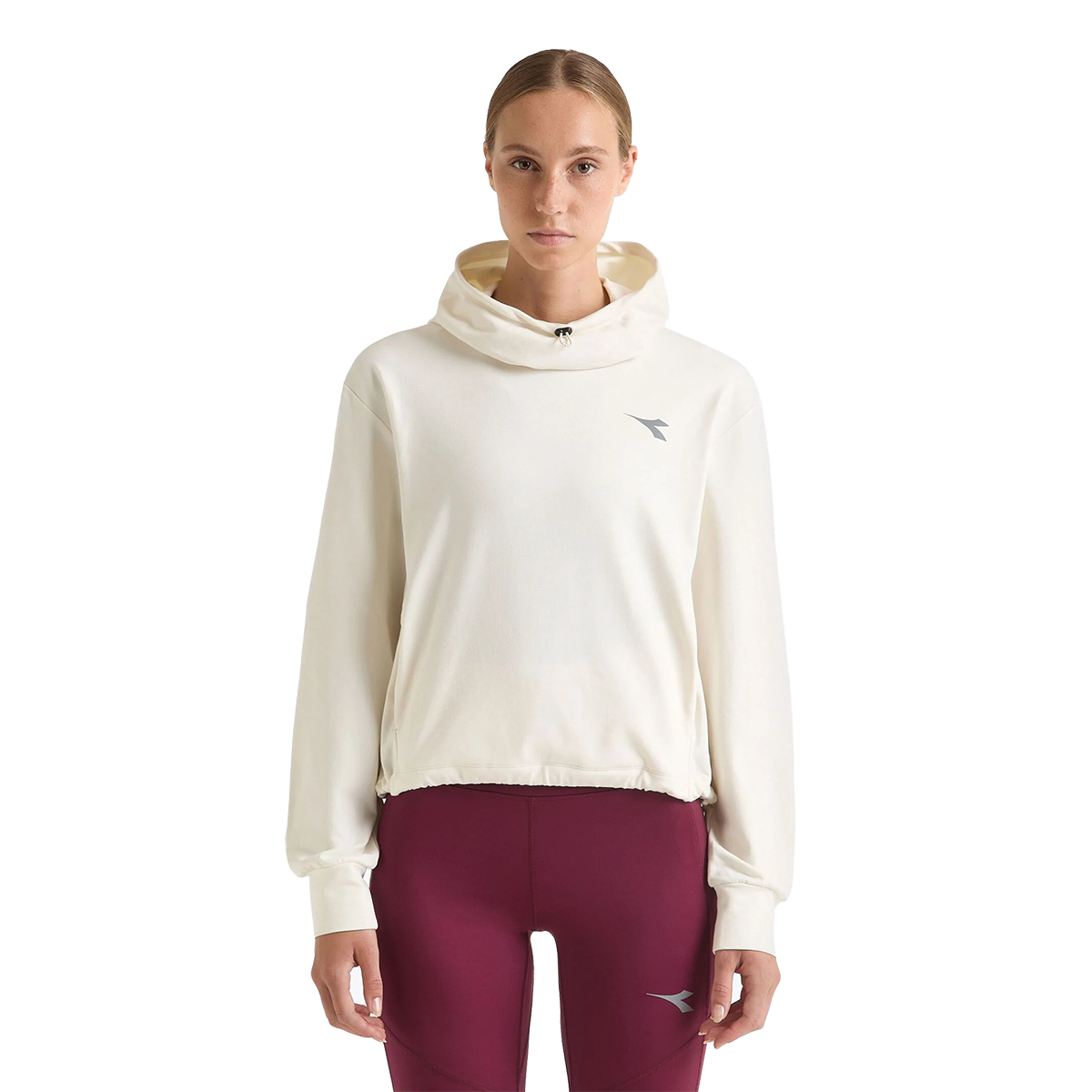Diadora L. Jersey Pullover Hoodie Run Crew