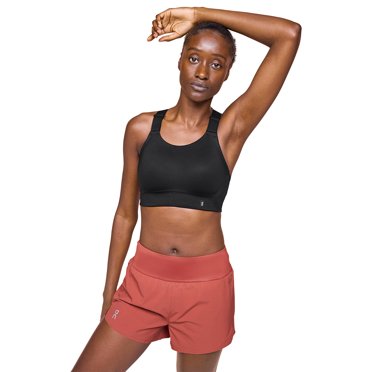 ON Performance Flex Bra Black Black womens