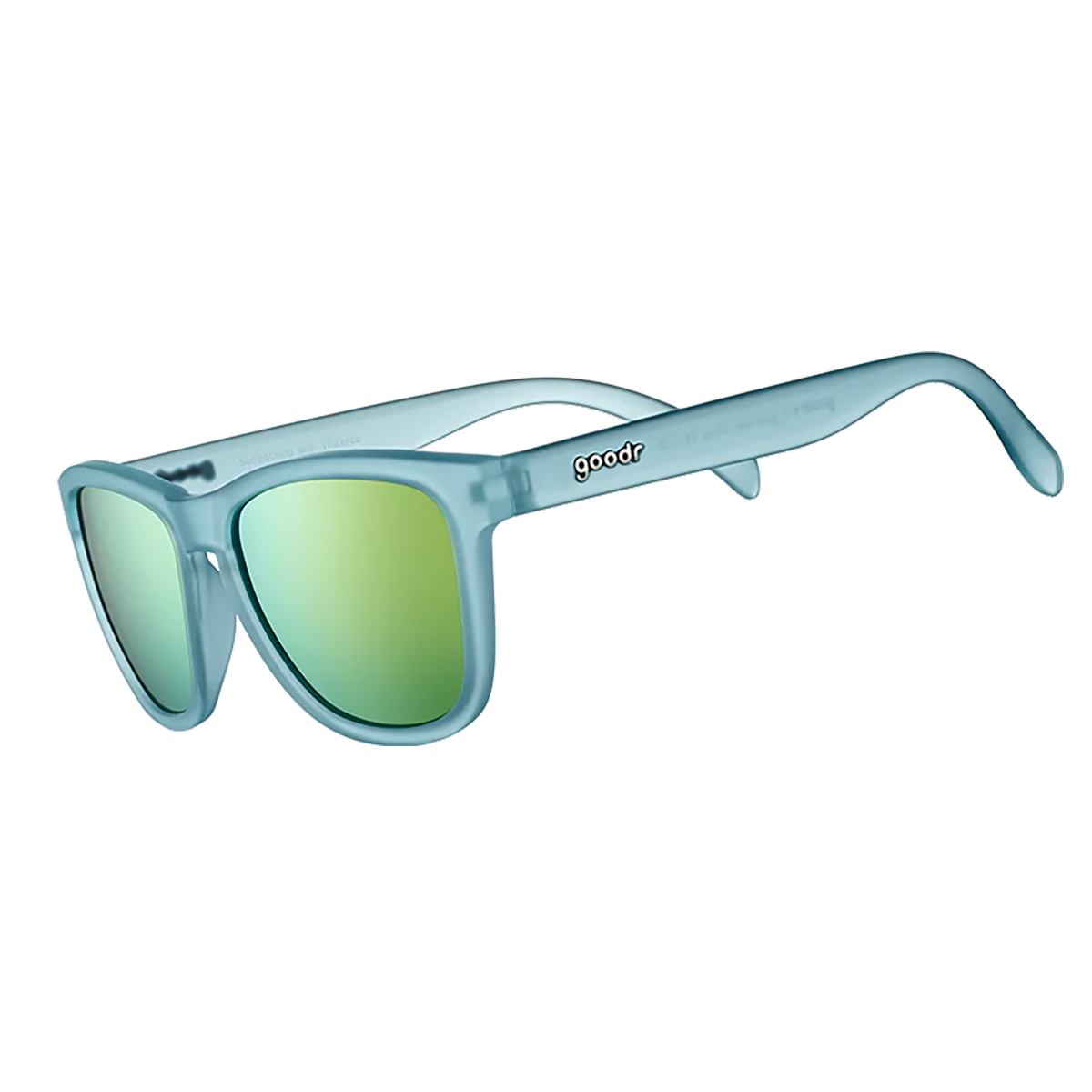 Goodr OG Running Blue Sunbathing With Wizards