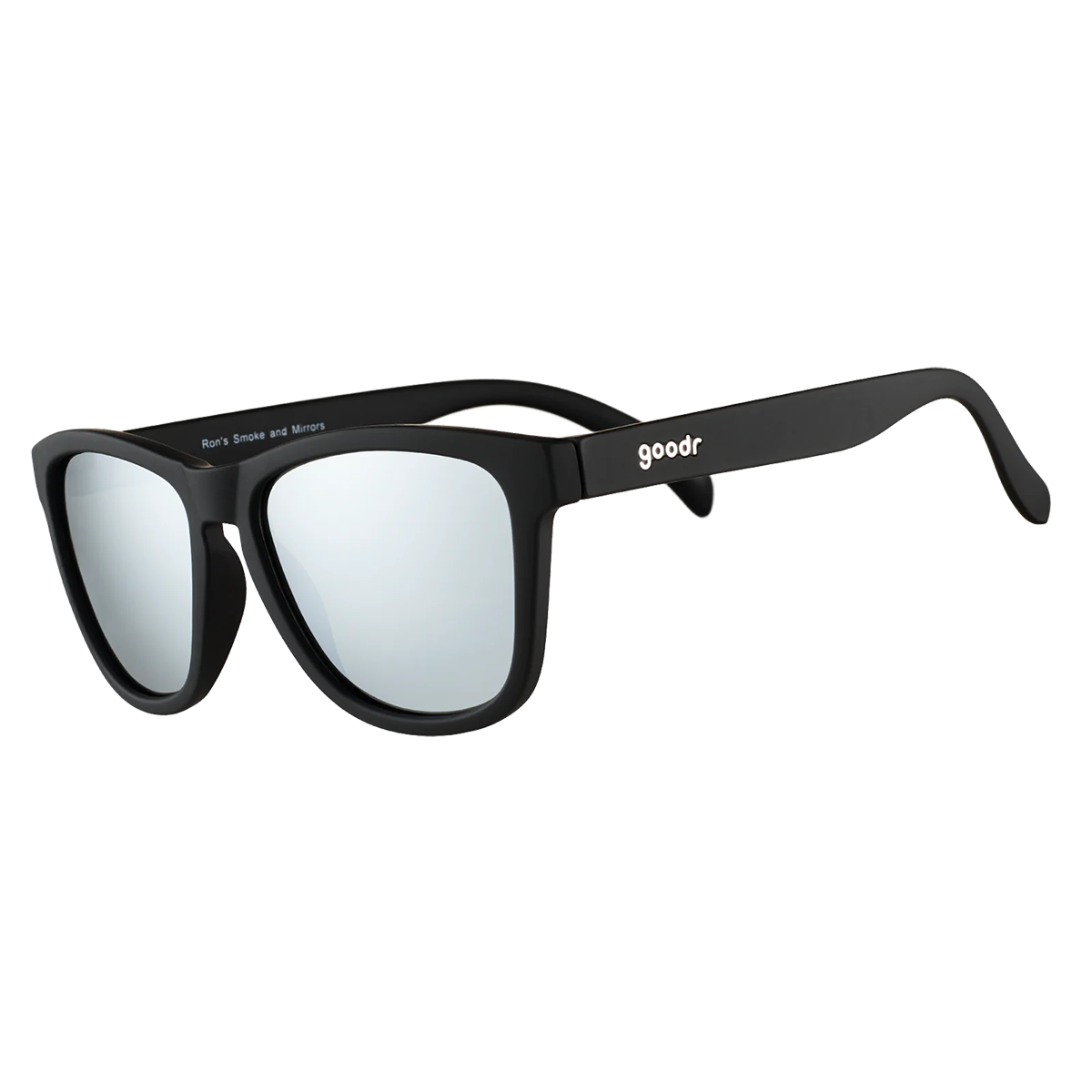Goodr OG Running Sunglasses Ron's Smoke and Mirrors