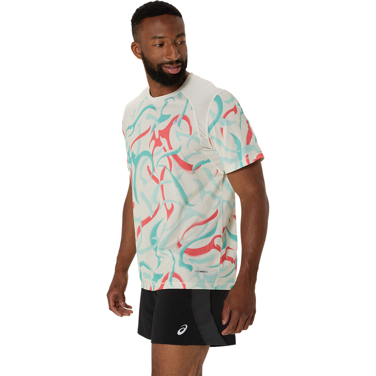 Asics Road All Over Print Shortsleeve Tee