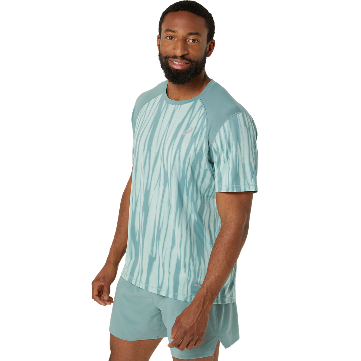 Asics Road All Over Print Shortsleeve Tee