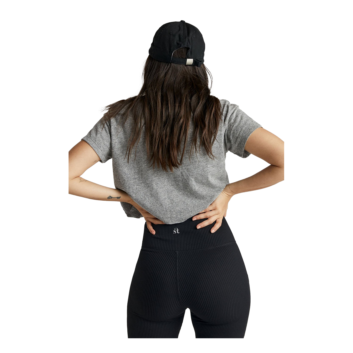 Strut This Billie Cropped Shortsleeve