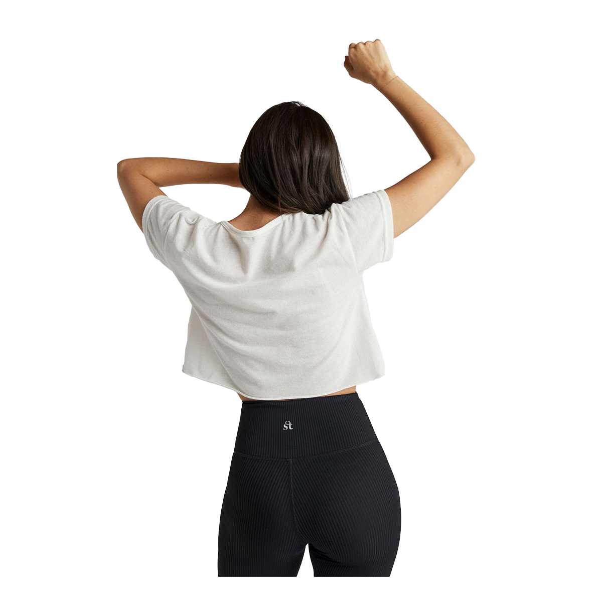 Strut This Billie Cropped Shortsleeve