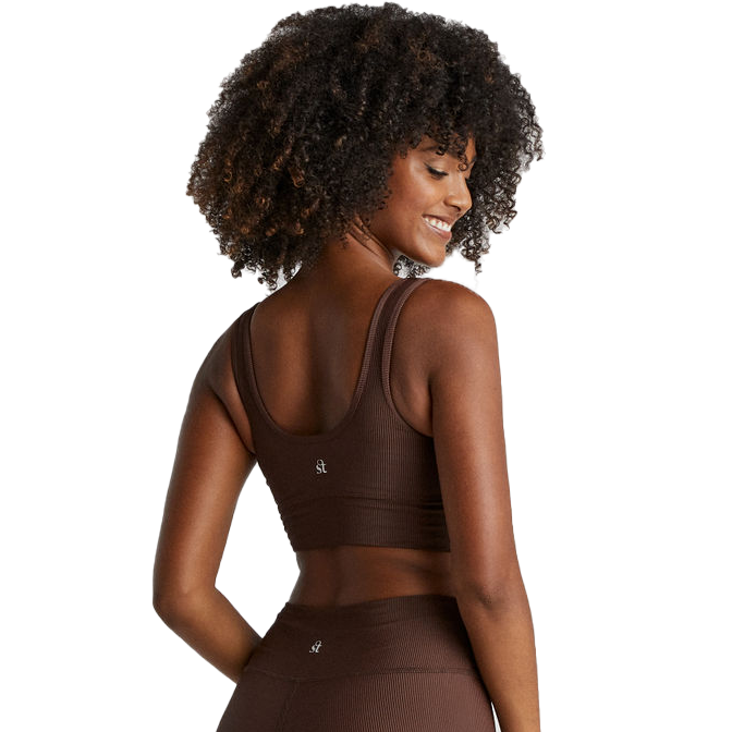 Strut This Piper Ribbed Bra