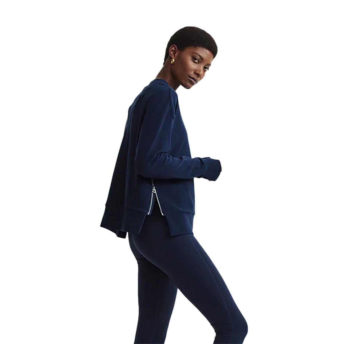 Varley Horton Side Zip Midlayer