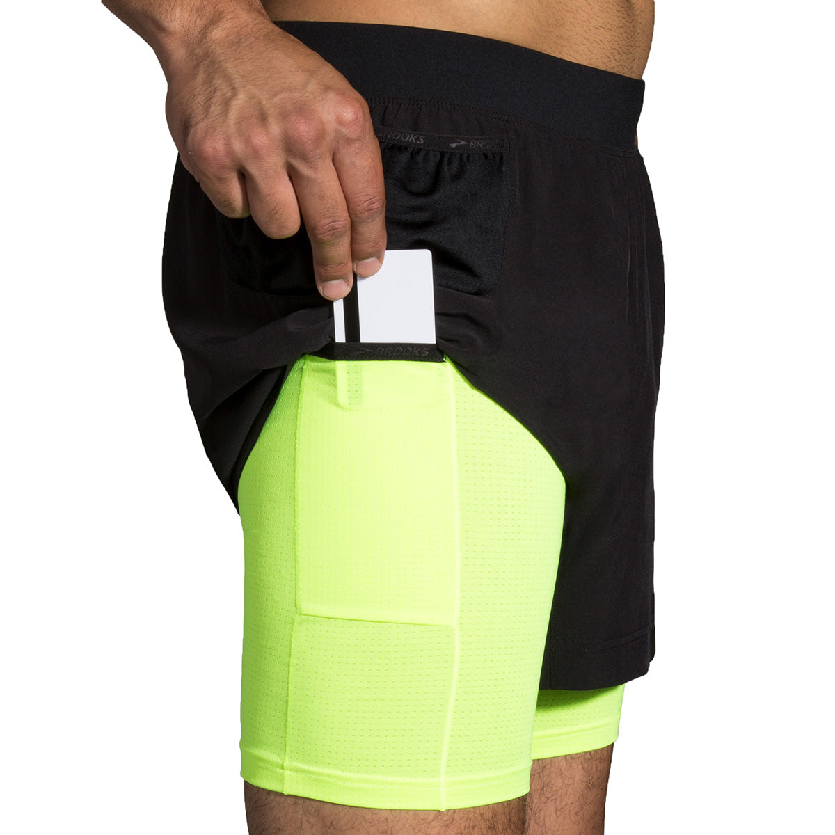 Brooks Carbonite 5" 2-in-1 Short