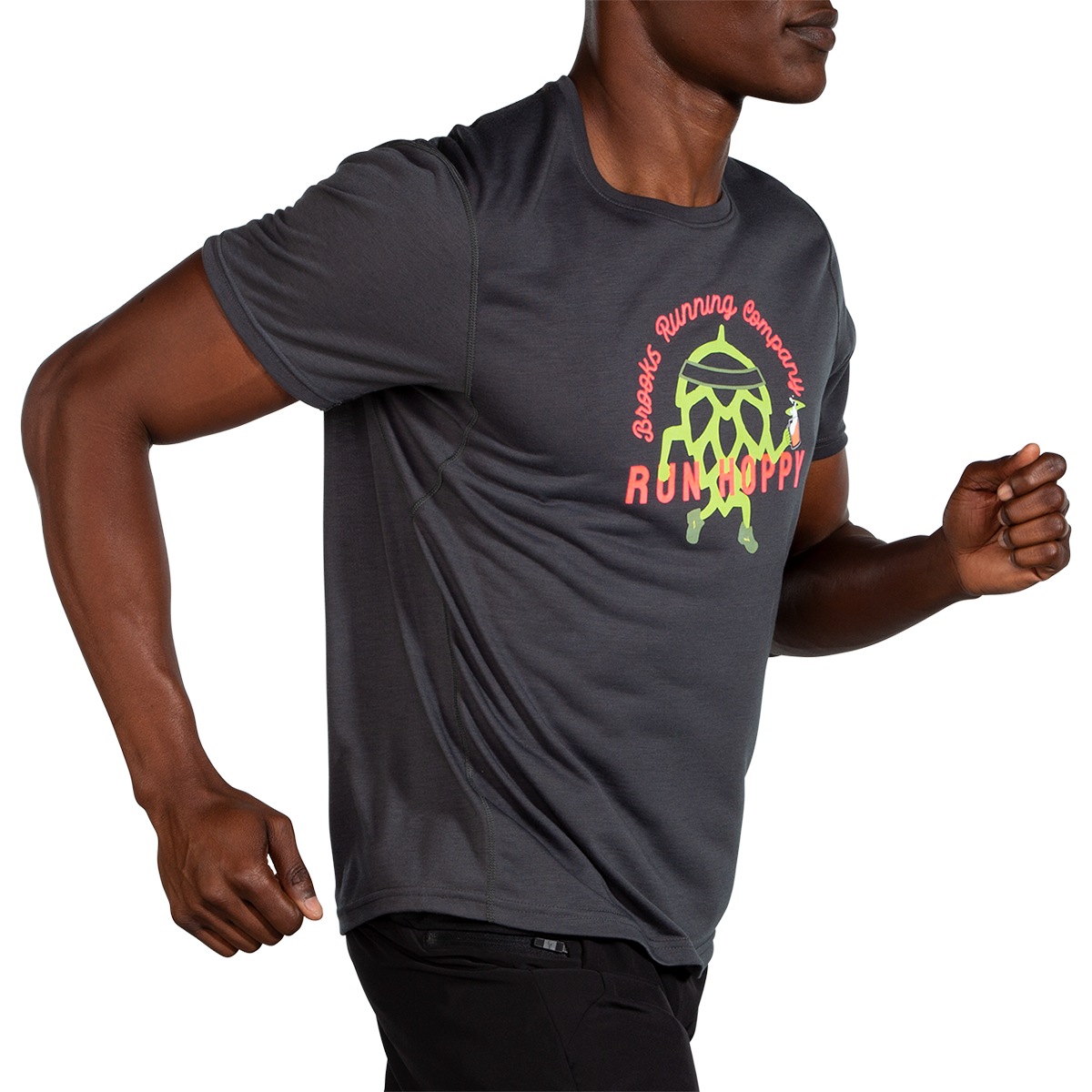 Brooks Run Hoppy Shortsleeve