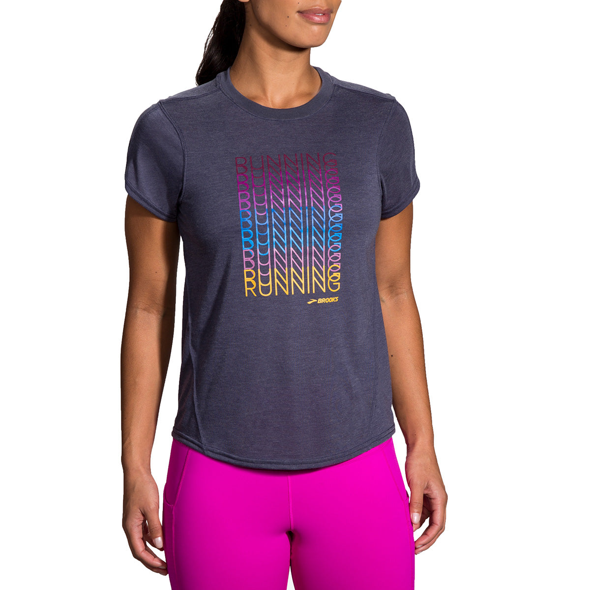 Brooks Distance Graphic Shortsleeve