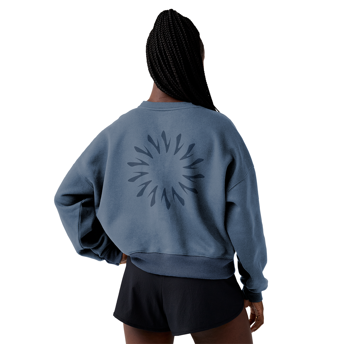 Brooks Movement Cropped Sweatshirt