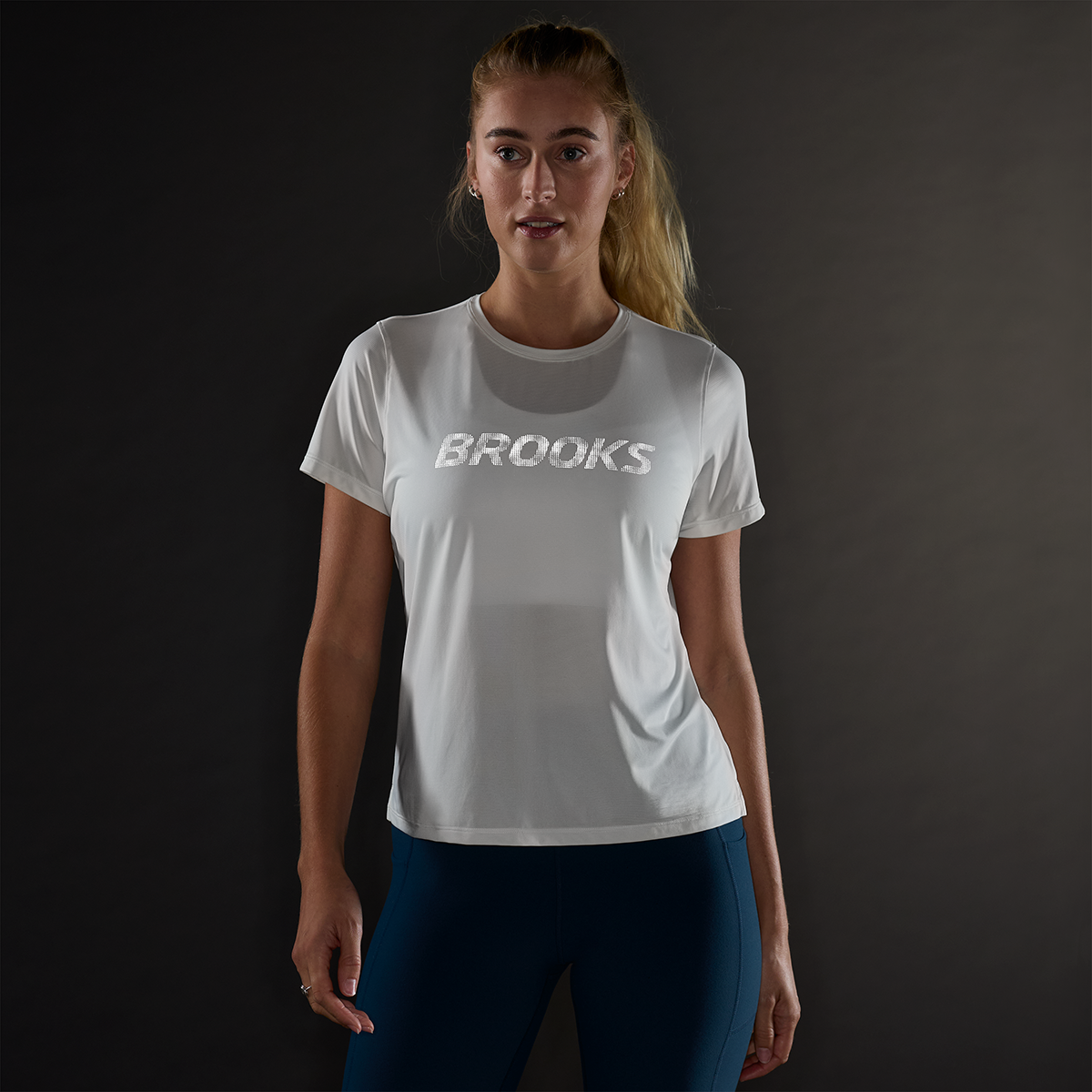 Brooks Dash Reflective Short Sleeve