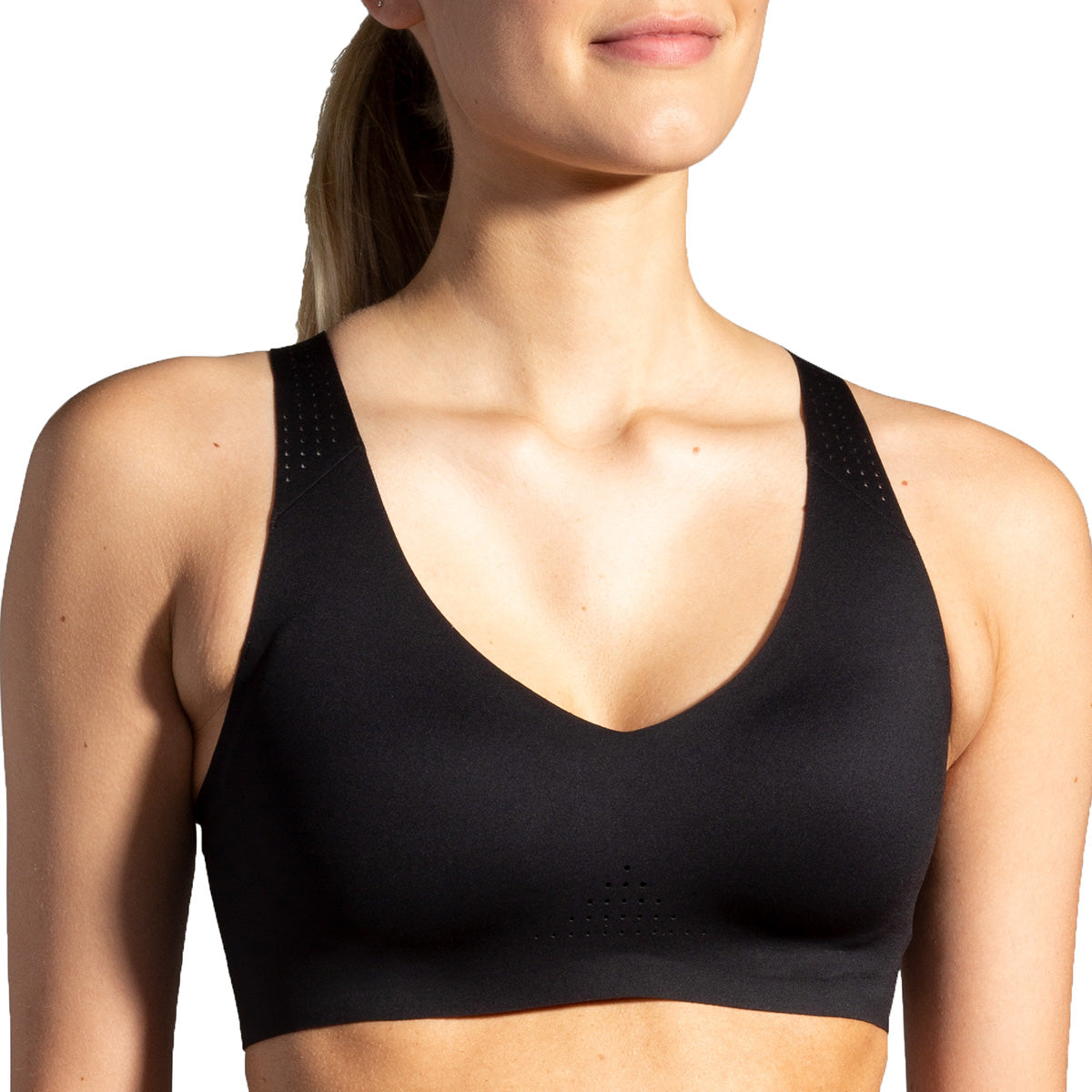 Brooks Dare V Neck Run Bra
