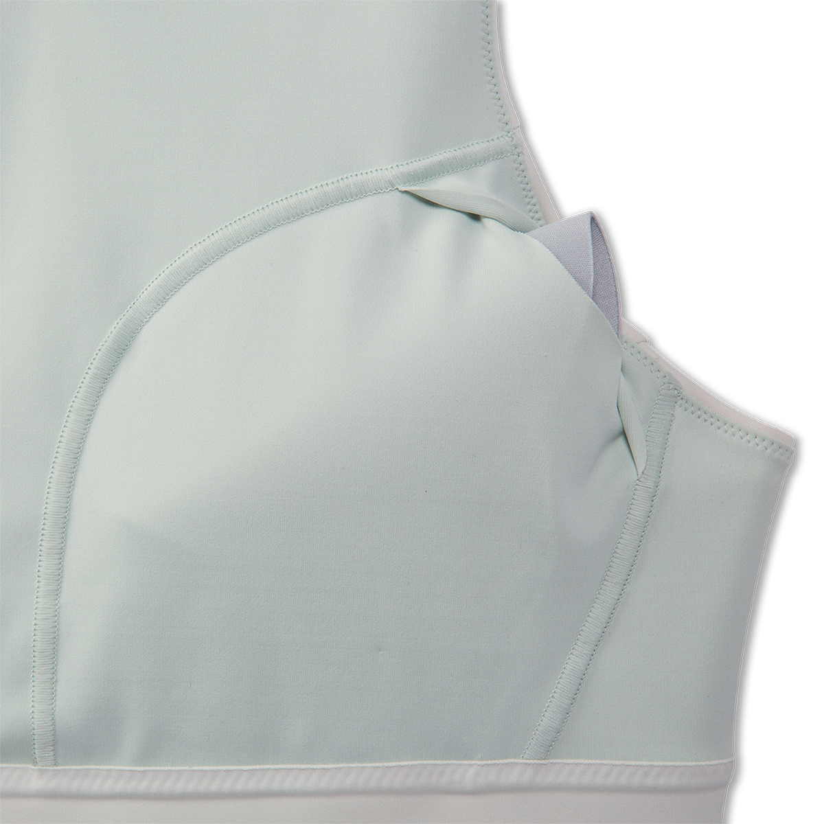 Brooks Drive 3 Pocket Run Bra - Mint Mix