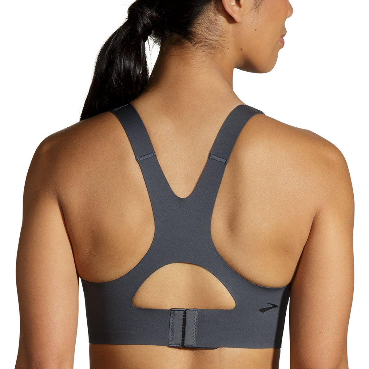 Brooks Dare Racerback Run Bra 2.0 - Asphalt