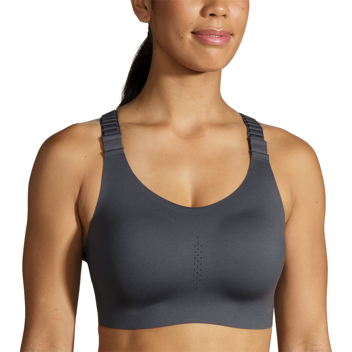 Brooks Dare Racerback Run Bra 2.0 - Asphalt