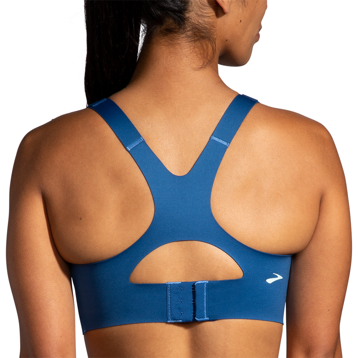 Brooks Dare Racerback Run Bra 2.0 - Blue Ash - Navy