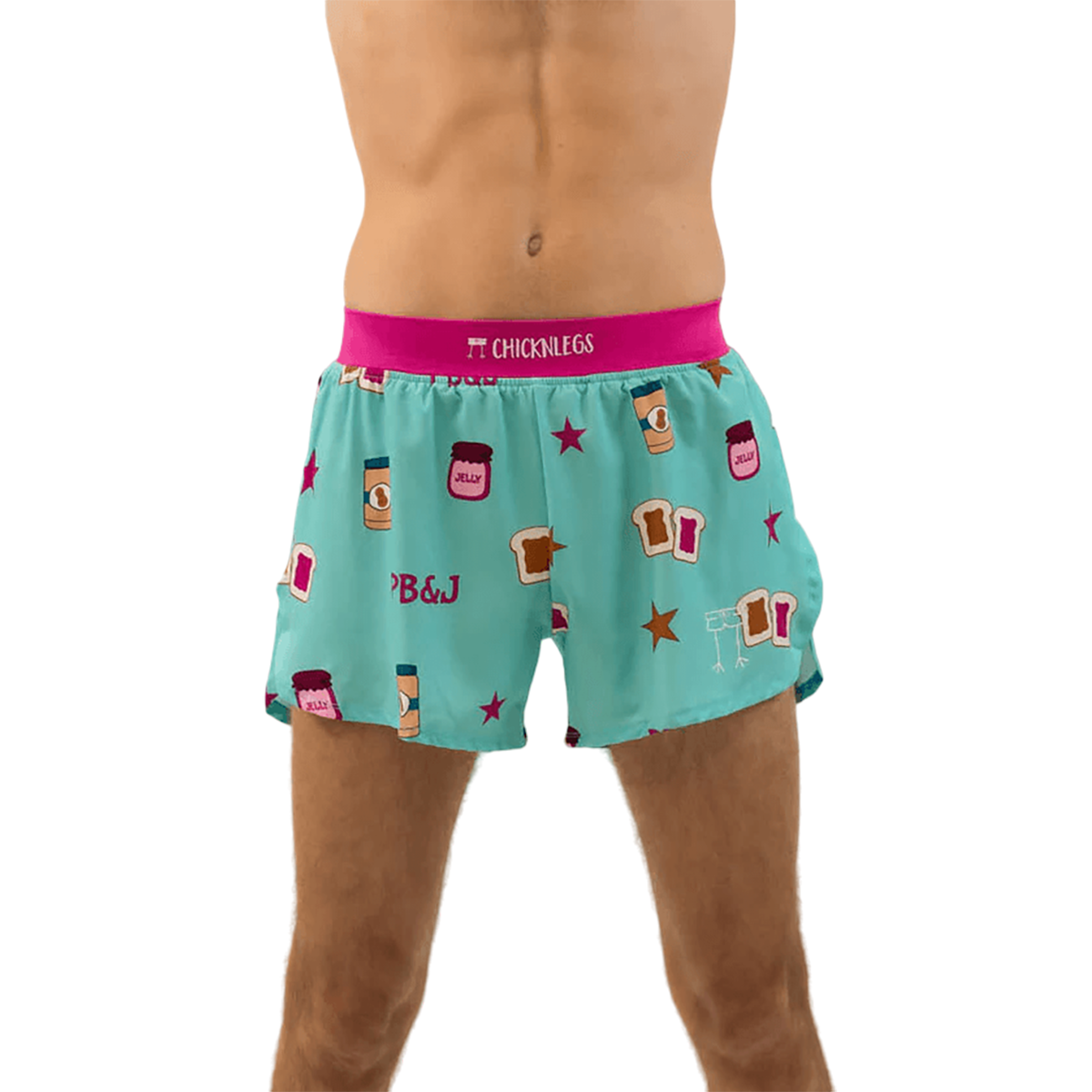 ChicknLegs 4" Half Split Shorts