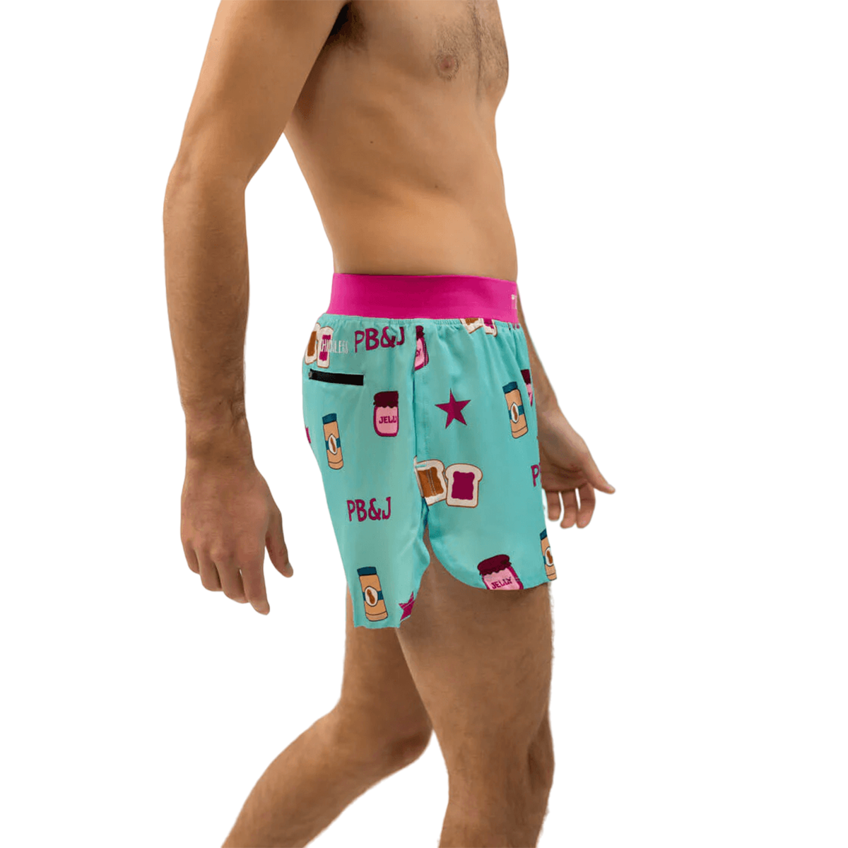 ChicknLegs 4" Half Split Shorts