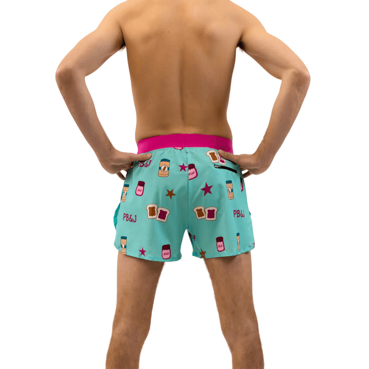 ChicknLegs 4" Half Split Shorts