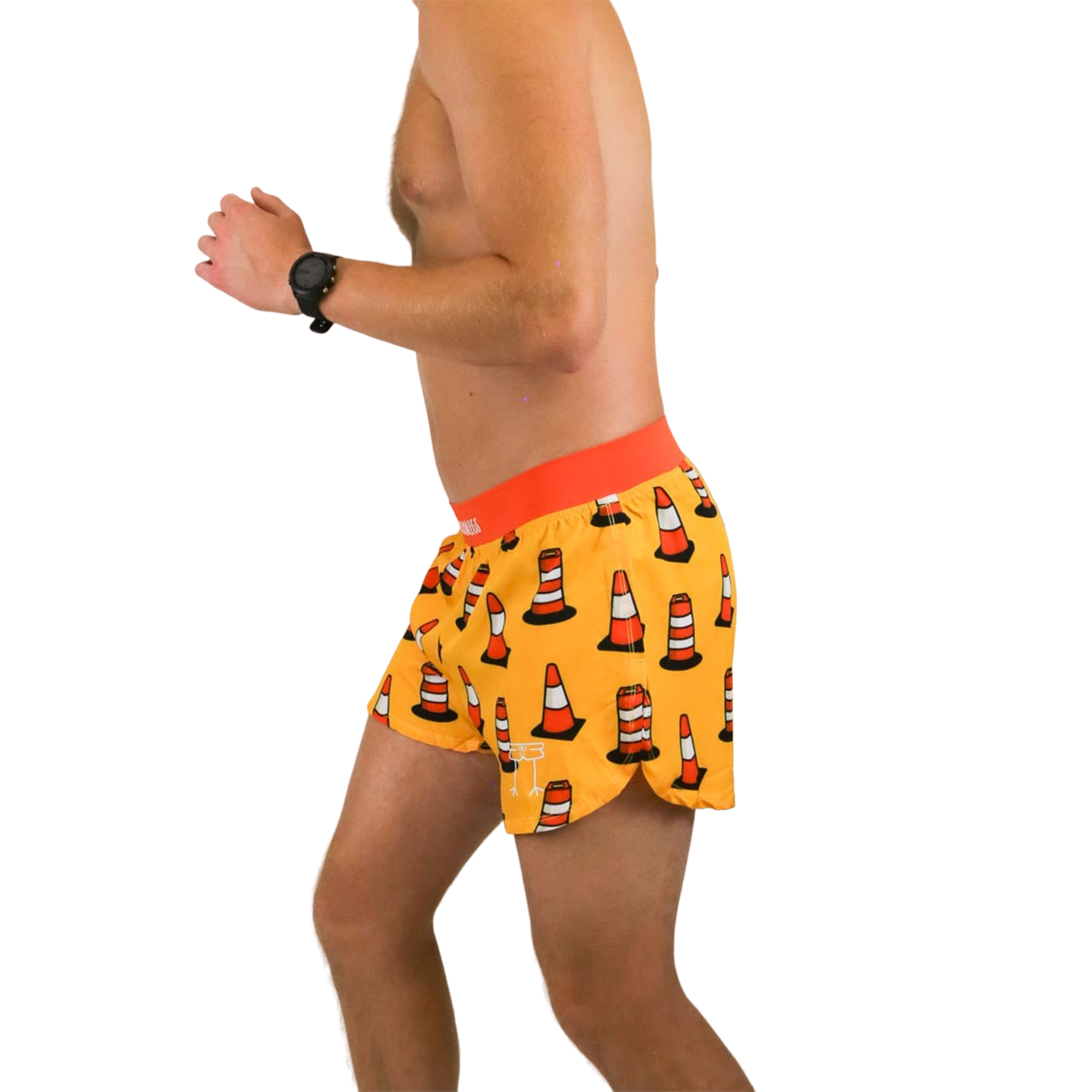 ChicknLegs 4" Half Split Shorts