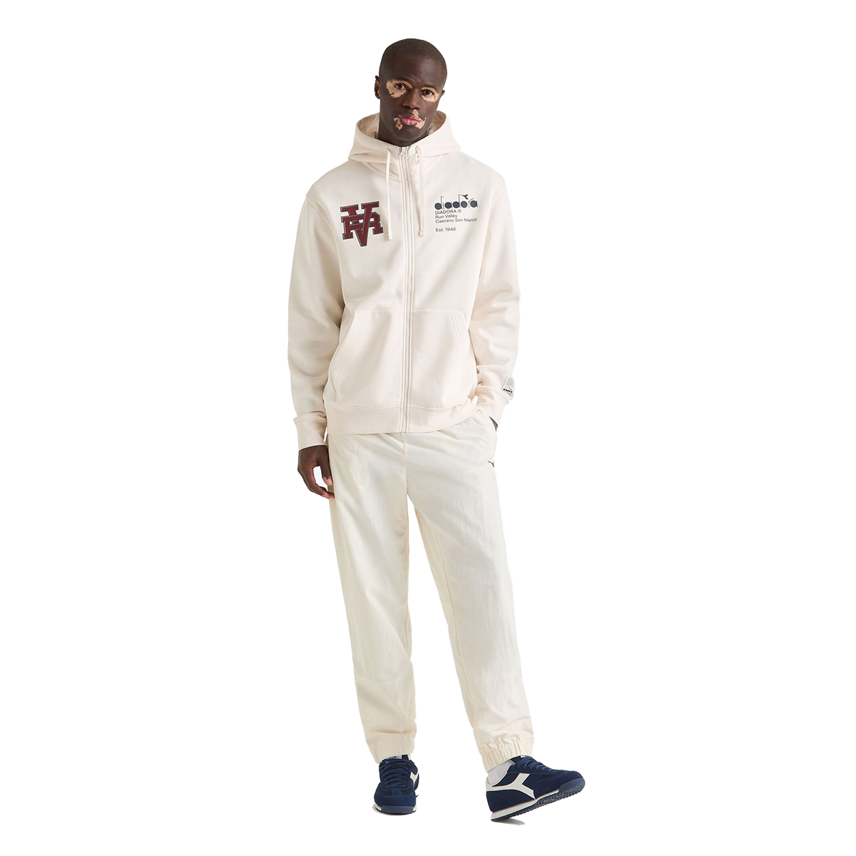 Diadora Hoodie FZ Run Valley