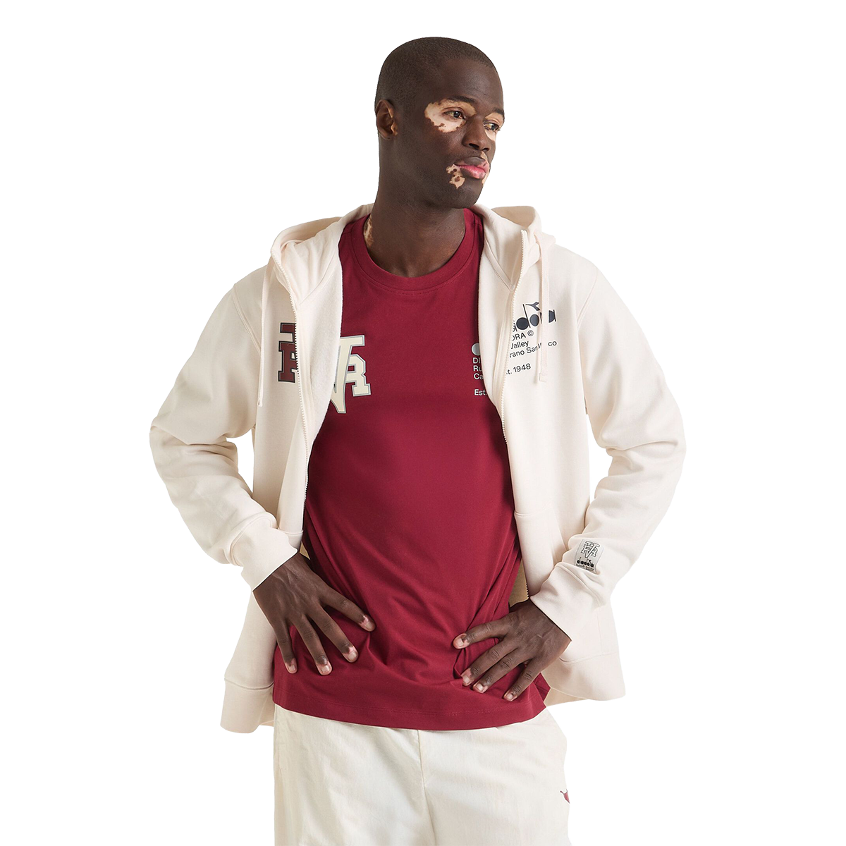 Diadora Hoodie FZ Run Valley