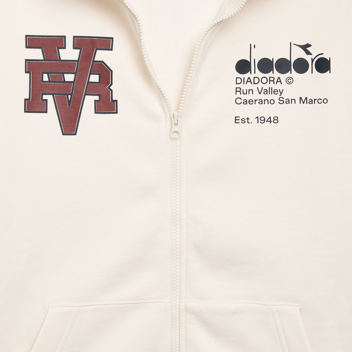 Diadora Hoodie FZ Run Valley