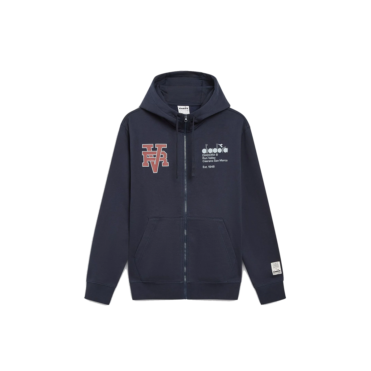 Diadora Hoodie FZ Run Valley