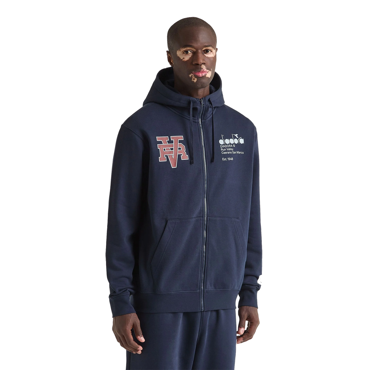 Diadora Hoodie FZ Run Valley