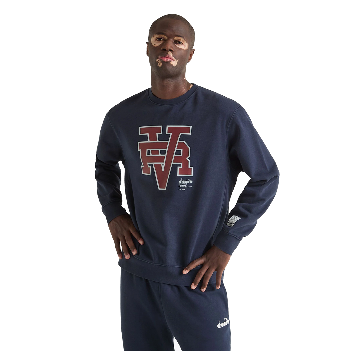 Diadora Sweatshirt Crew Run Valley