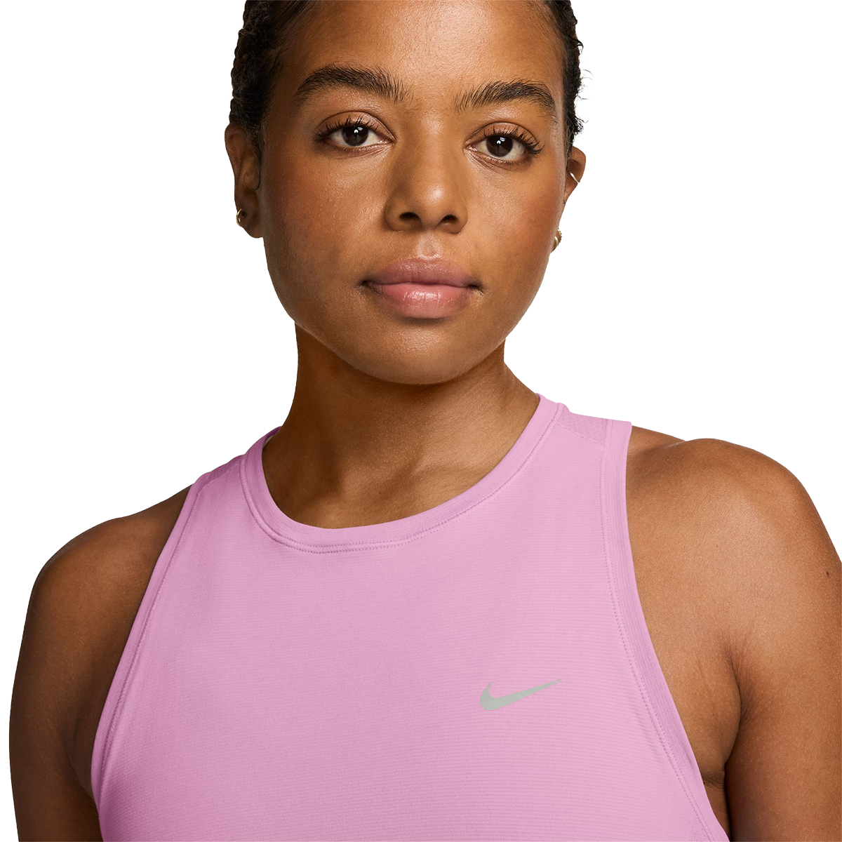 Nike Dri-FIT Seamless Cropped Running Tank Top