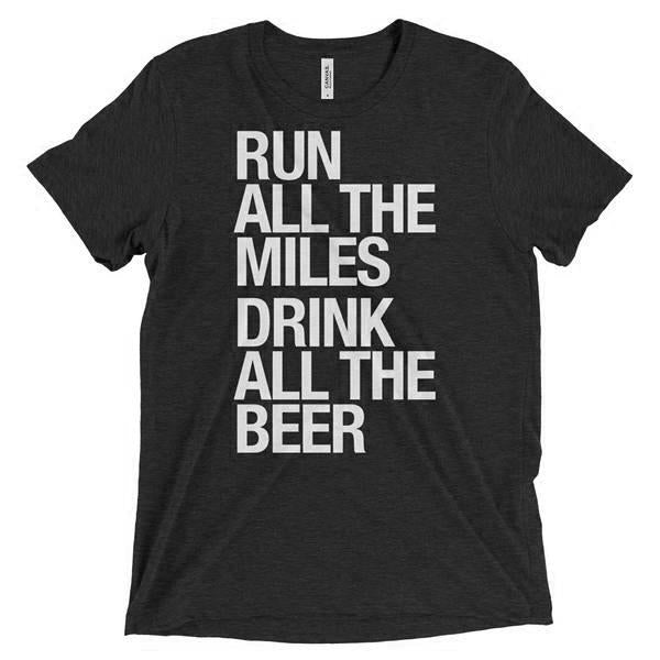 Sarah Marie Run Drink Beer Shortsleeve