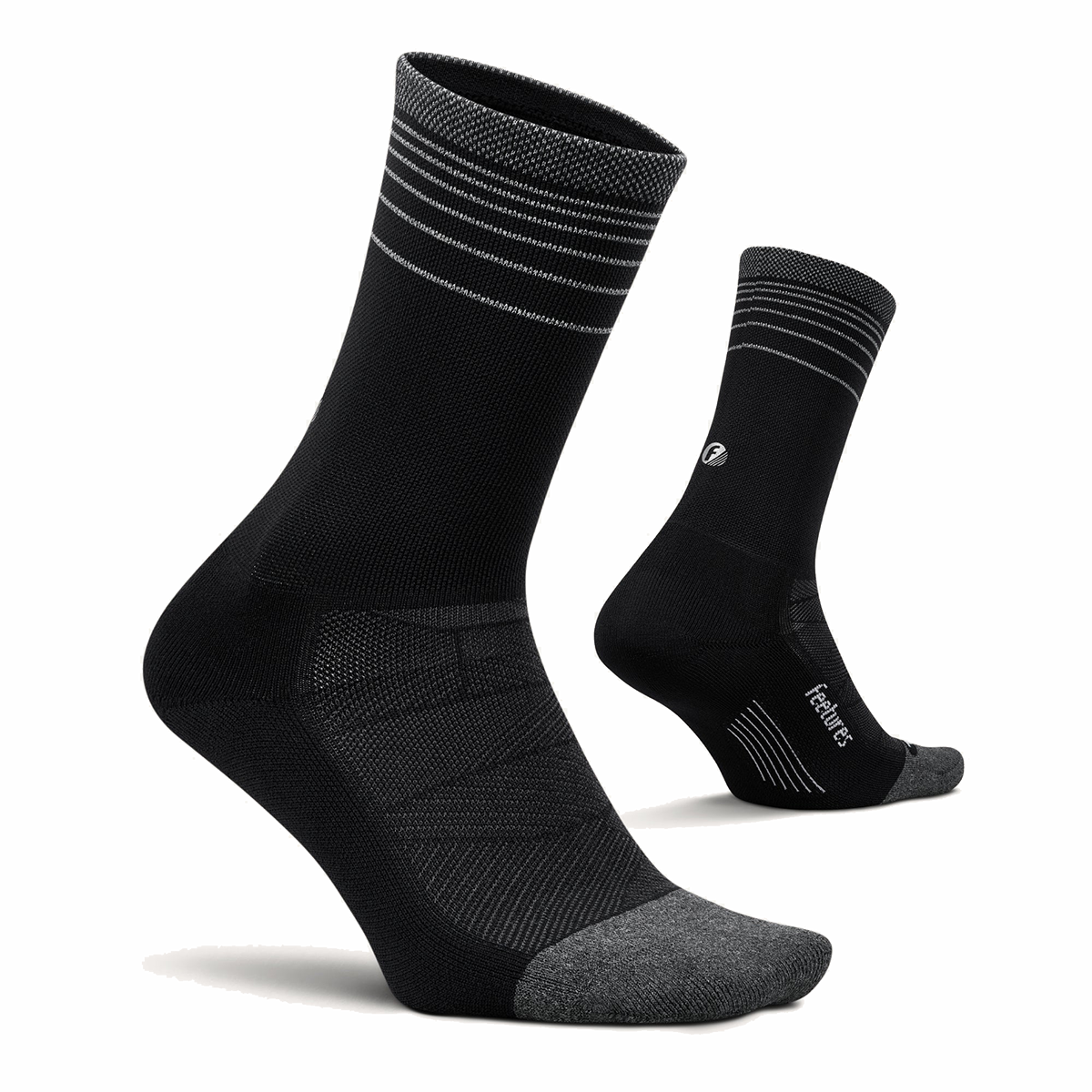 Feetures Elite Light Cushion Reflective Mini Crew