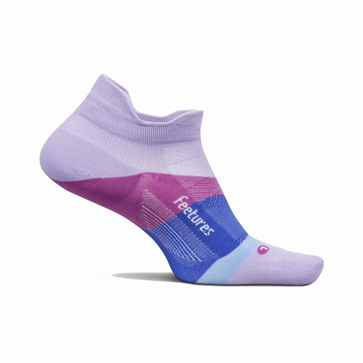 Feetures Elite Ultra Light No Show Tab - Wild Bloom