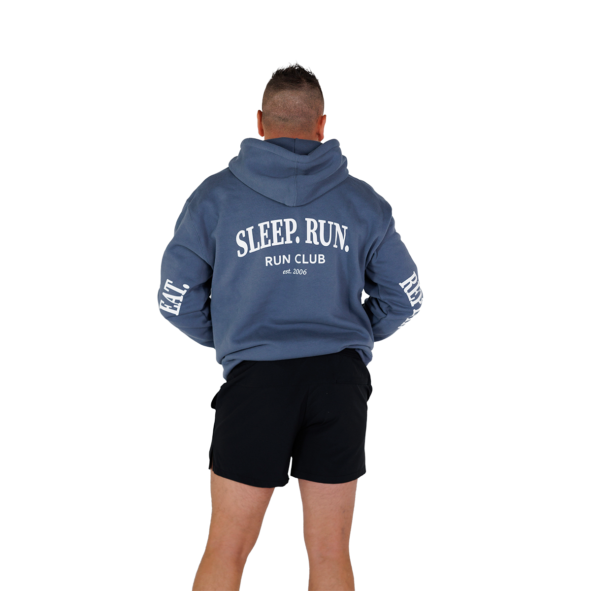 F2R Eat Sleep Run Hood