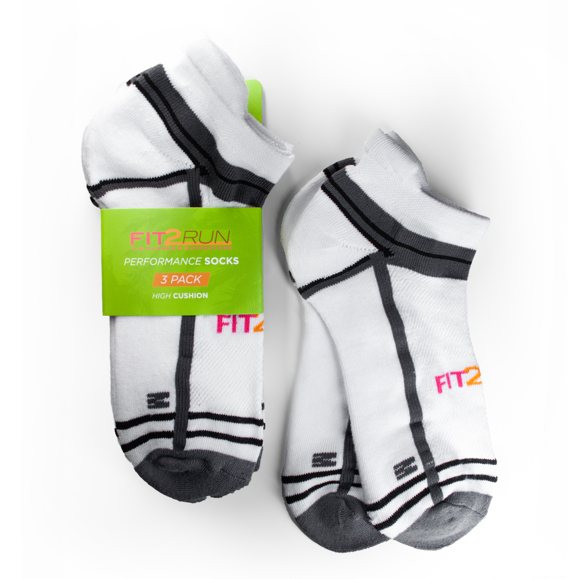 F2R High Cushion Socks 3pk