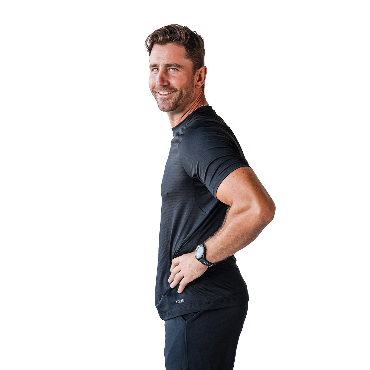 F2R Air Sense Textured Crew Neck Tee