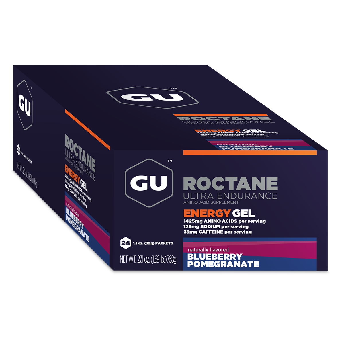 GU Roctane Energy Gel 24 Count